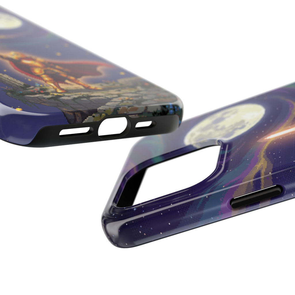 Retro Pixel Quest Knight — Tough Phone Case