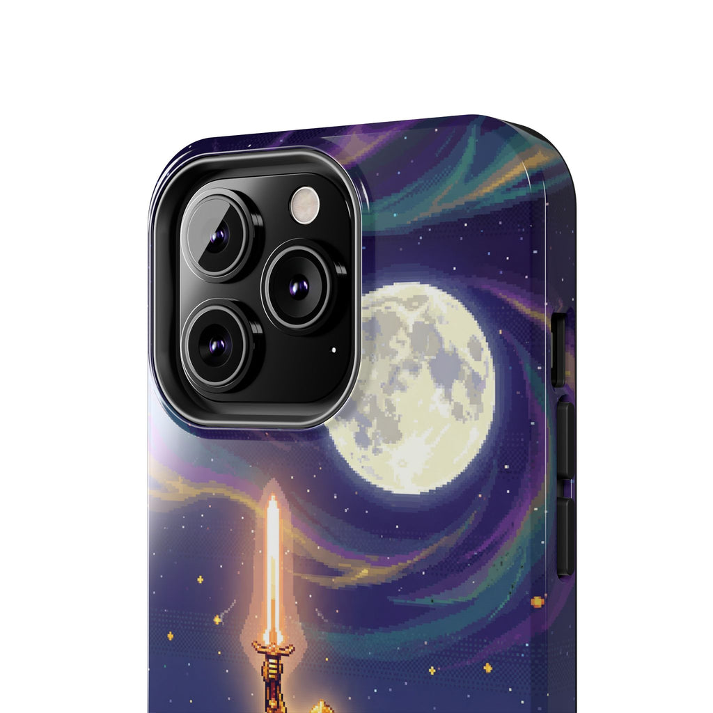 Retro Pixel Quest Knight — Tough Phone Case