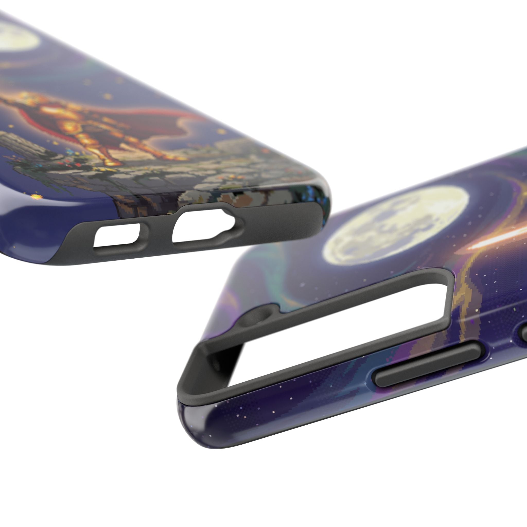 Retro Pixel Quest Knight — Tough Phone Case