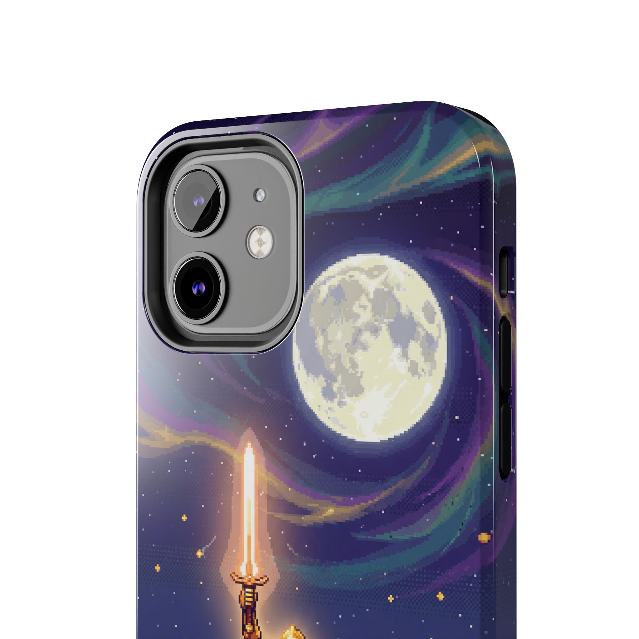 Retro Pixel Quest Knight — Tough Phone Case