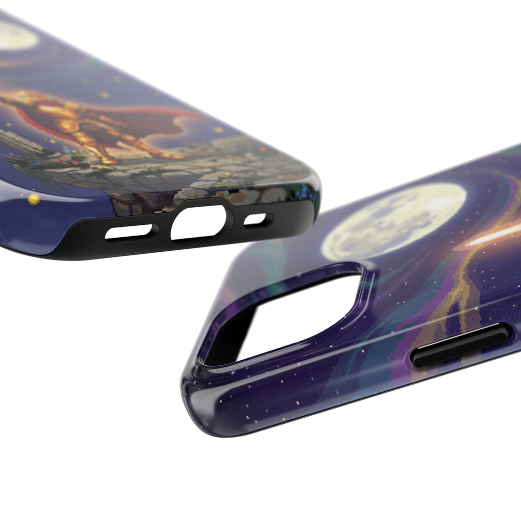 Retro Pixel Quest Knight — Tough Phone Case