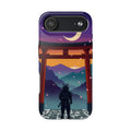 Retro Pixel Lone Samurai — Tough Phone Case