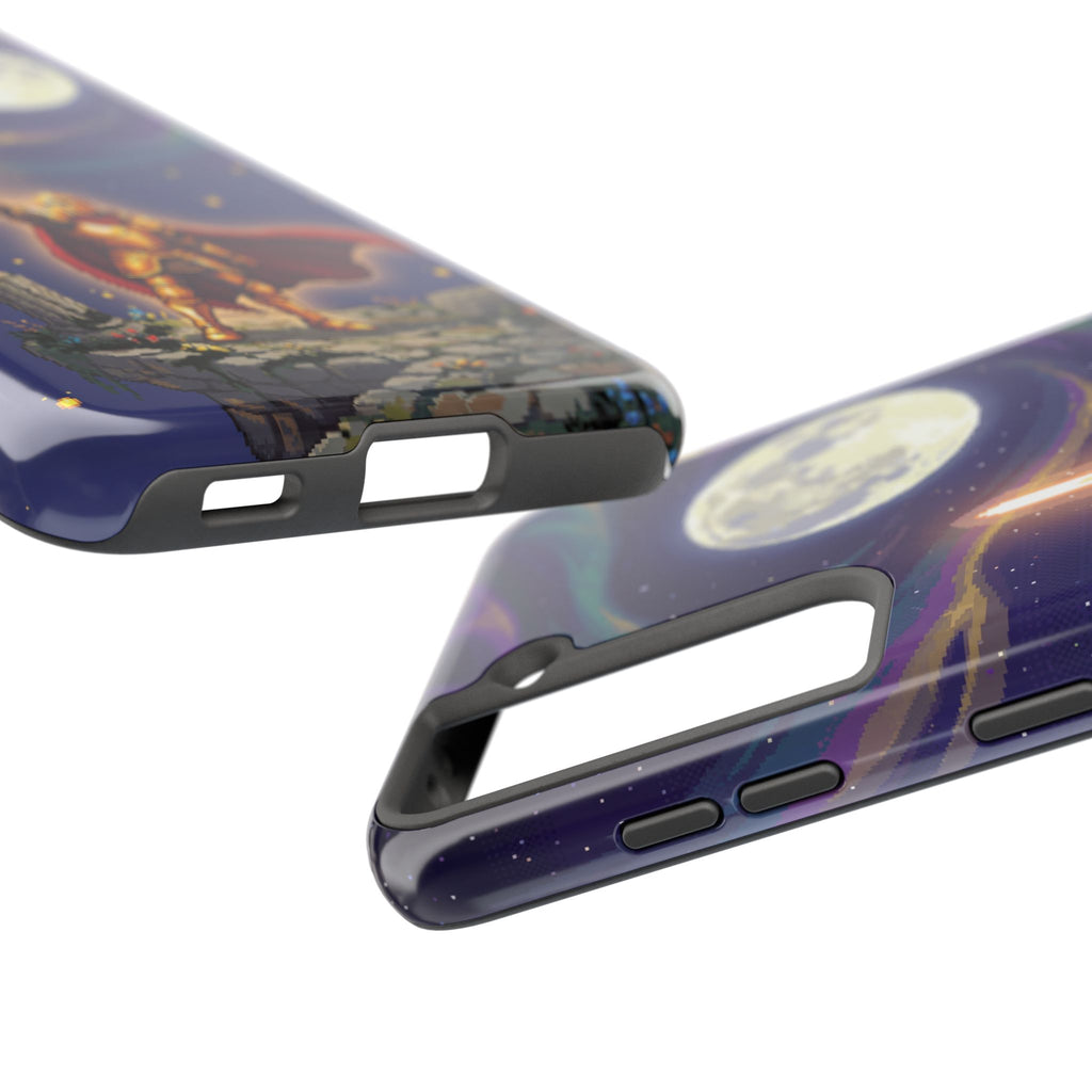 Retro Pixel Quest Knight — Tough Phone Case