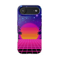 Retro Pixel 8-Bit Sunset — Tough Phone Case