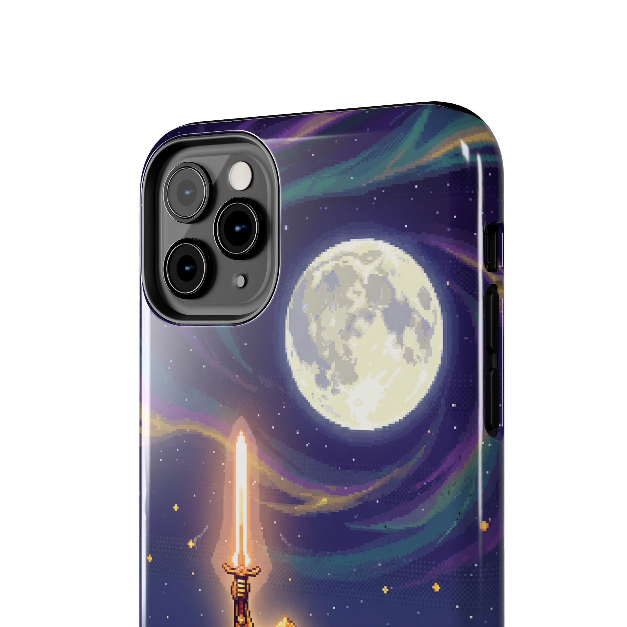Retro Pixel Quest Knight — Tough Phone Case