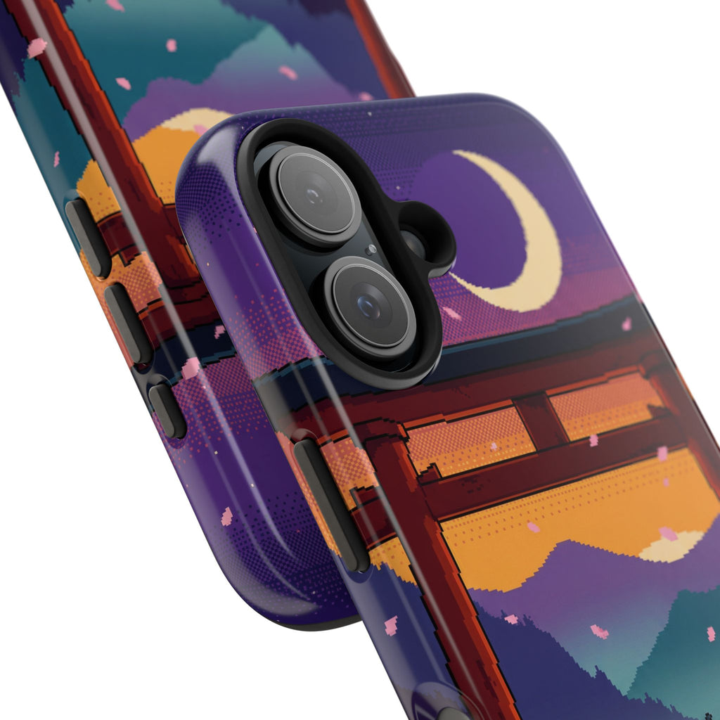 Retro Pixel Lone Samurai — Tough Phone Case