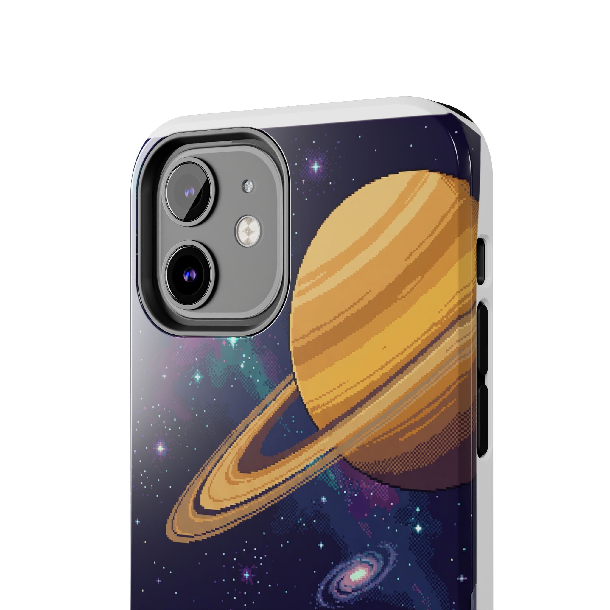 Retro Pixel Astronaut on an Alien World — Tough Phone Case