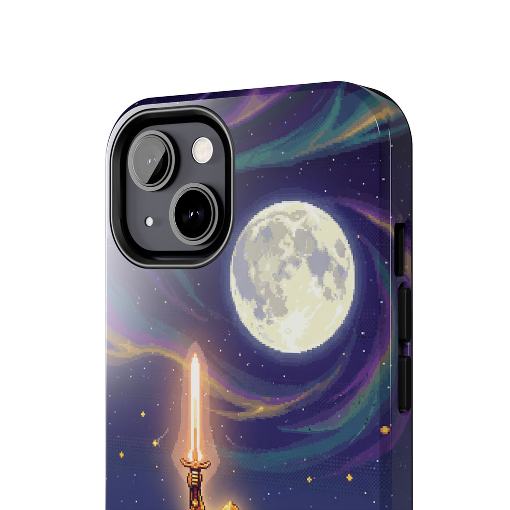 Retro Pixel Quest Knight — Tough Phone Case