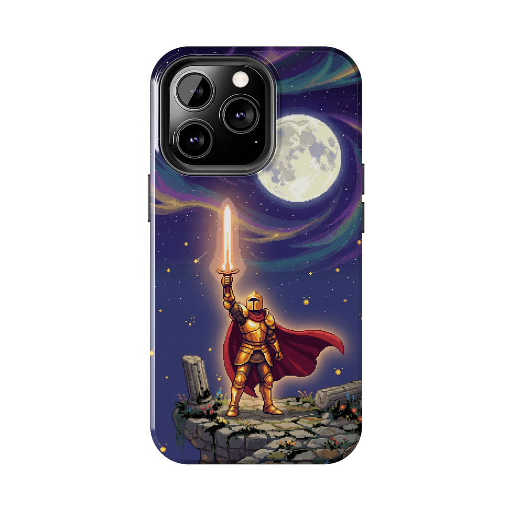Retro Pixel Quest Knight — Tough Phone Case