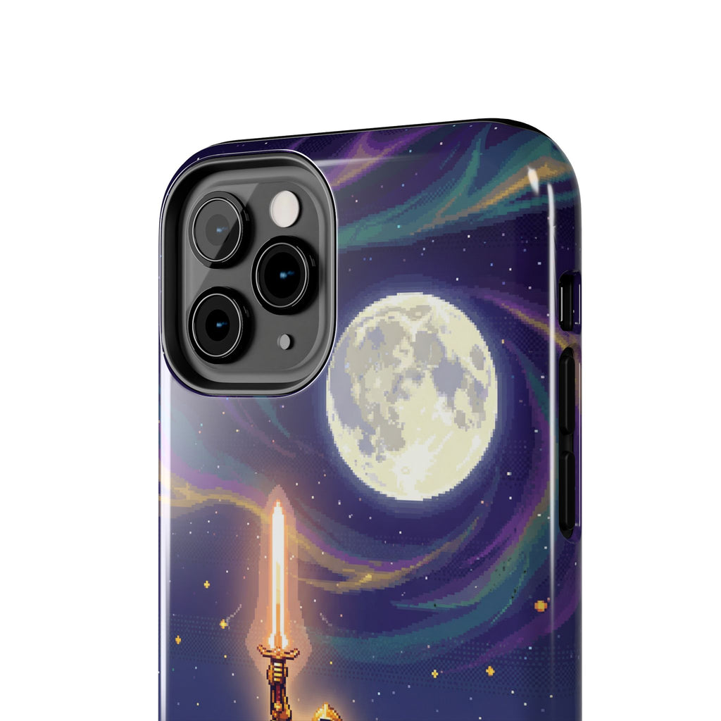 Retro Pixel Quest Knight — Tough Phone Case