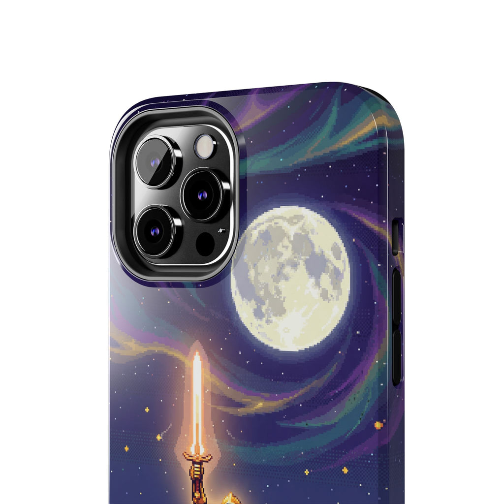 Retro Pixel Quest Knight — Tough Phone Case