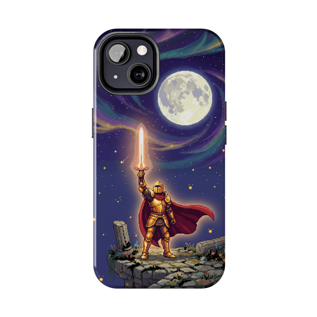 Retro Pixel Quest Knight — Tough Phone Case