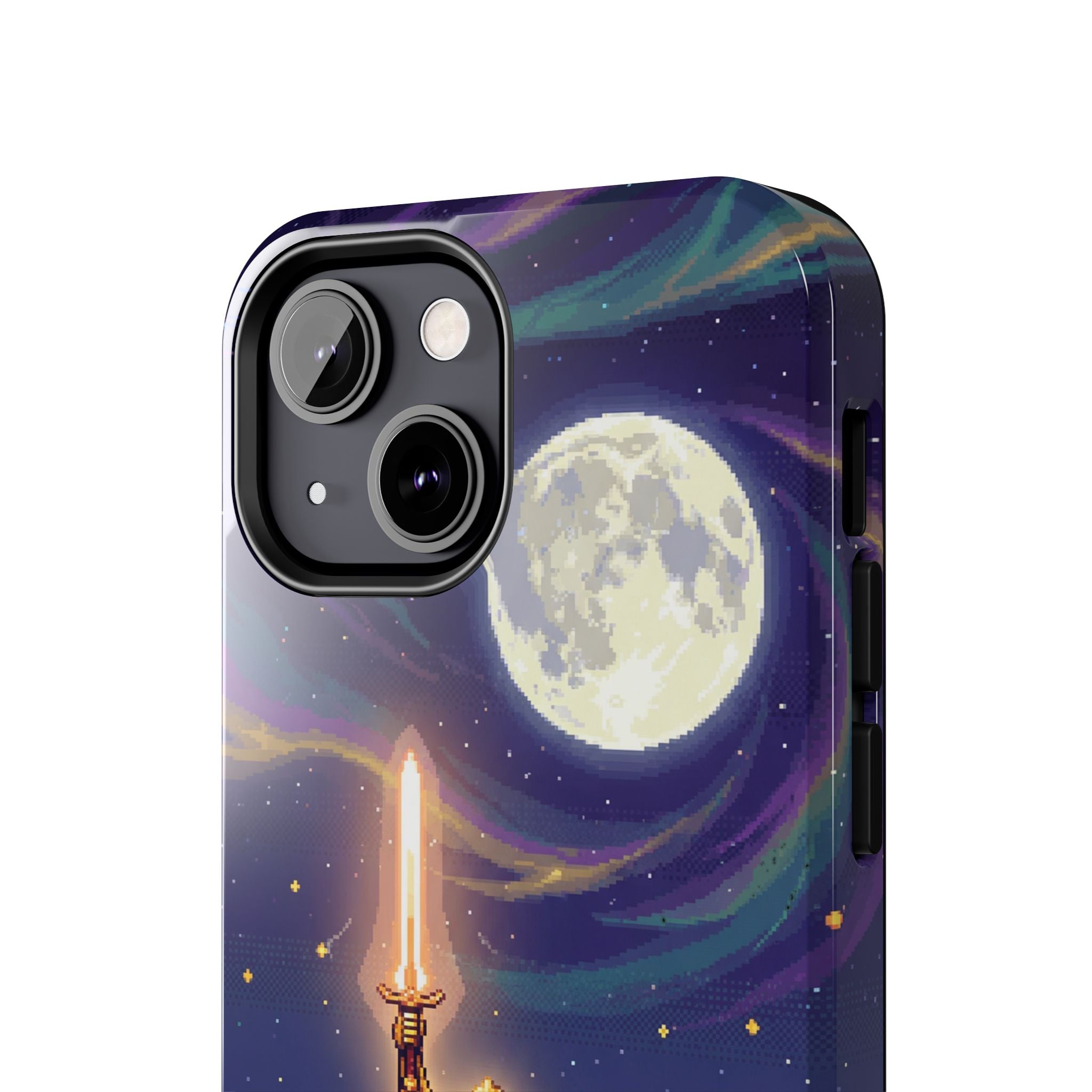 Retro Pixel Quest Knight — Tough Phone Case