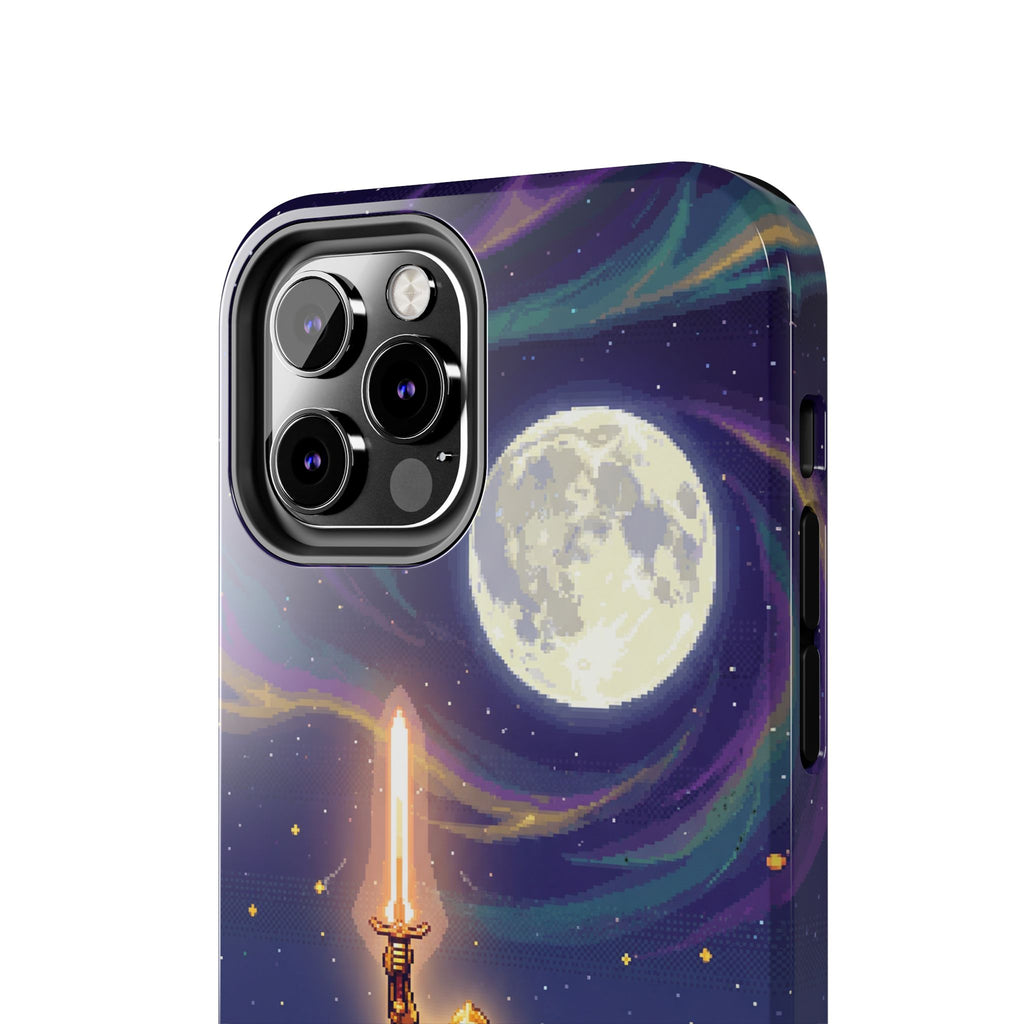 Retro Pixel Quest Knight — Tough Phone Case